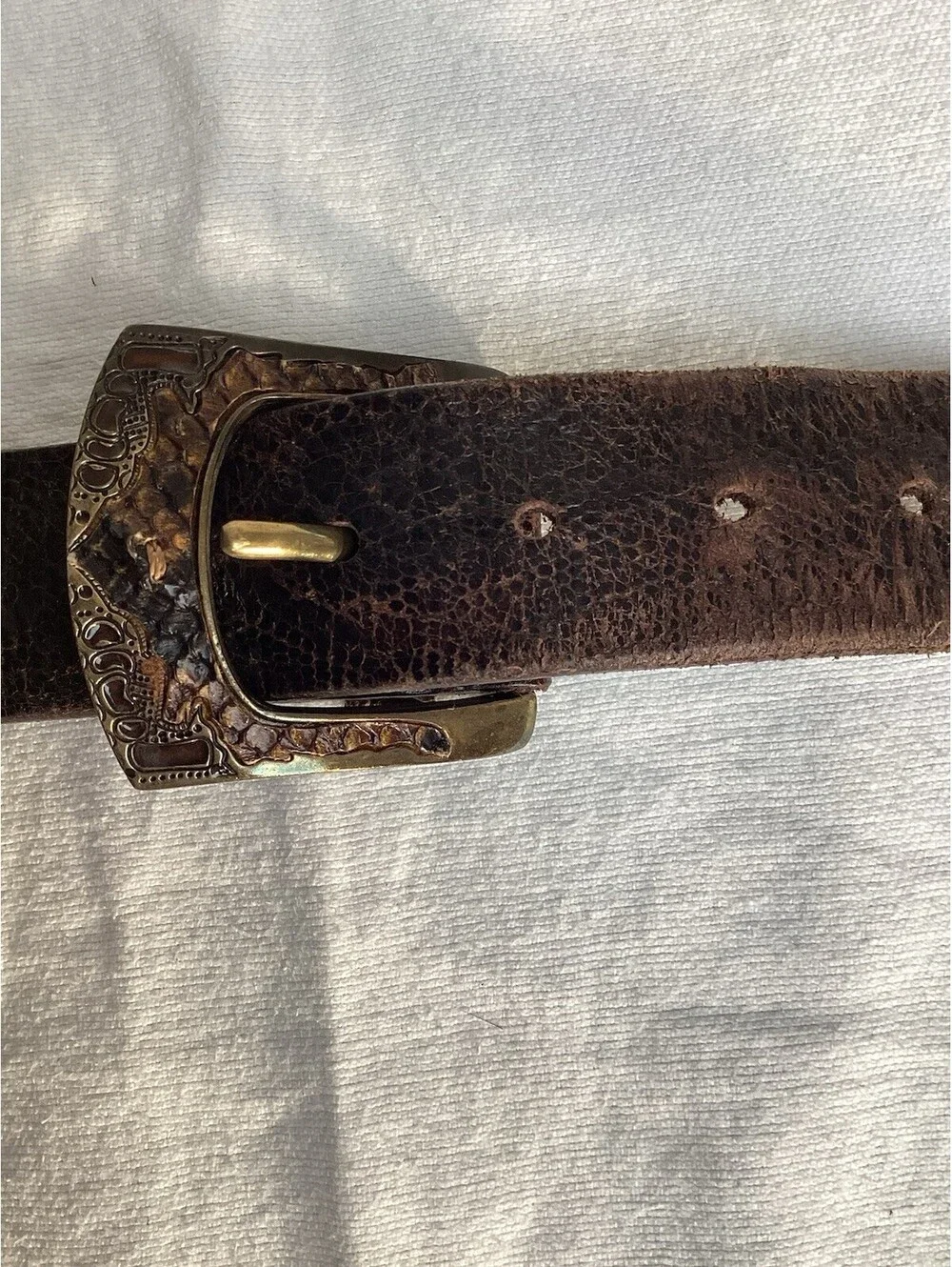 Beckon leather vintage belt size S